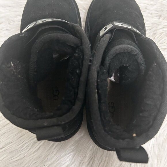 UGG Shoes Ugg Kids Unisex Neumel Ii Boots Black Graphic Spell Out